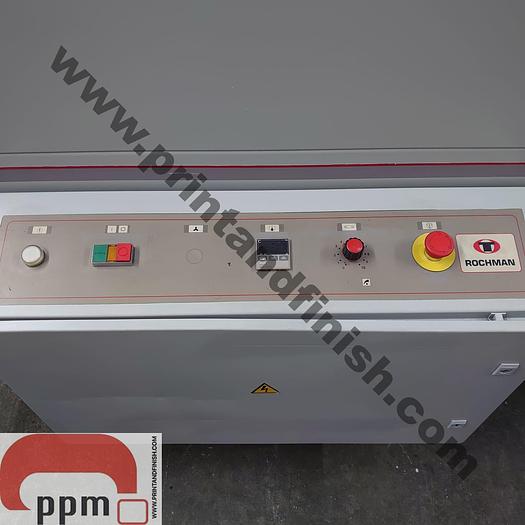 Used Rochman Fully Automatic L-Sealer & Heat Tunnel Shrink Wrapping Machine