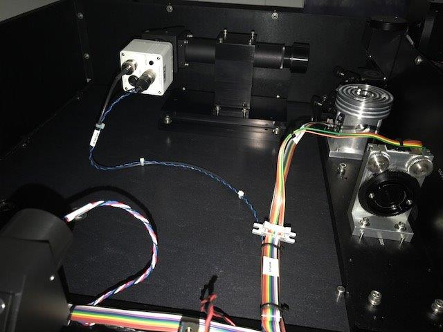 Used Newwave Research Accuscribe 2150 Laser Scribe System - Auto production model