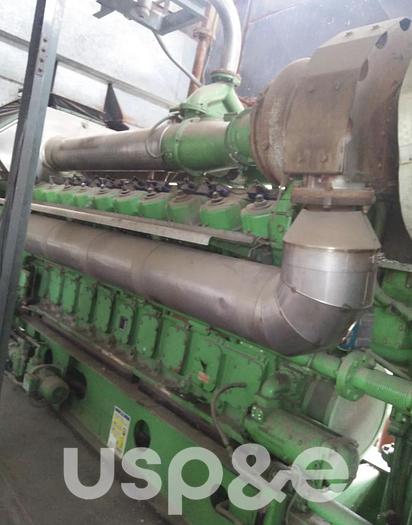 1 MW 2002 New Jenbacher JMS 320GS SL Natural Gas Generator