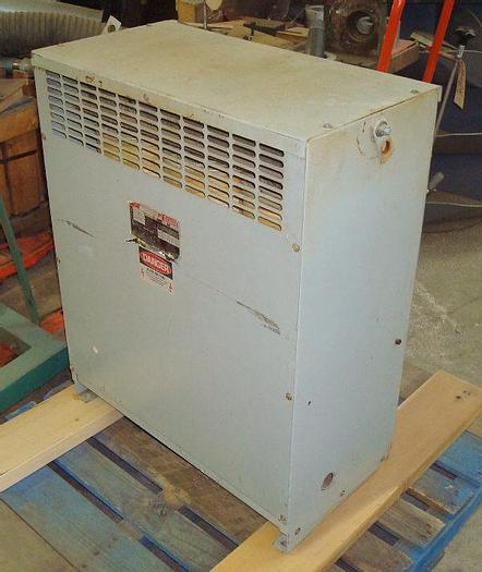 Used FEDERAL-PACIFIC RELIANCE ELECTRIC 75 KVA, 3-PHASE TRANSFORMER