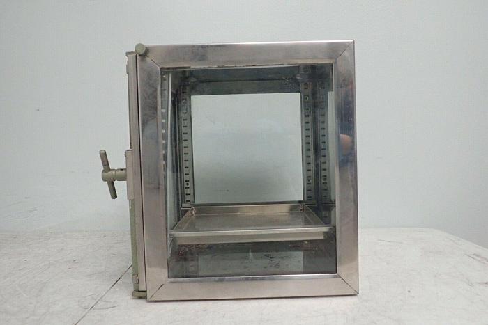 Used Boekel Stainless Steel And Glass Desiccator Cabinet