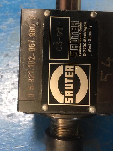 Gebraucht SAUTER angetr. WZ VDI 20 / 0.5.921.102-061.980 0