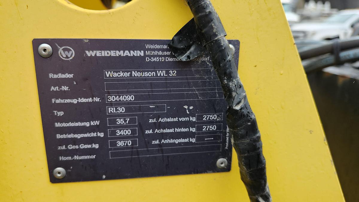 Used 2017 Wacker Neuson WL32
