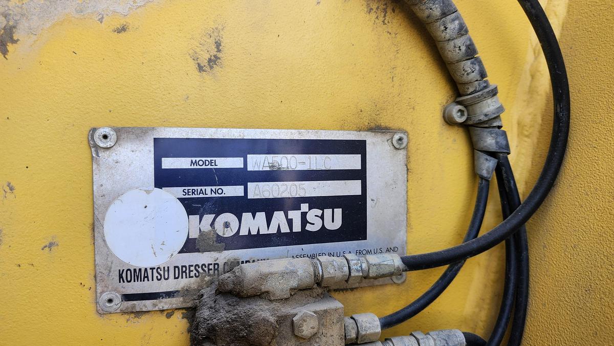 Used 1995 Komatsu WA500