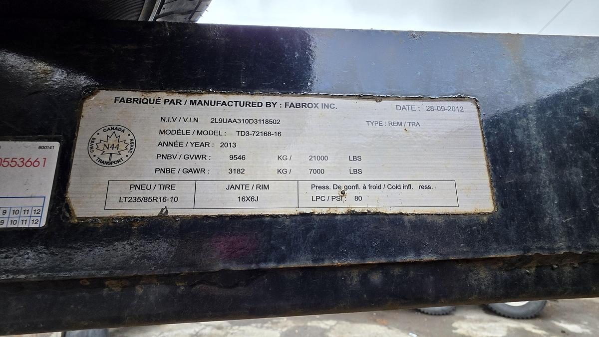 Used 2014 Roll-Off 2 axles