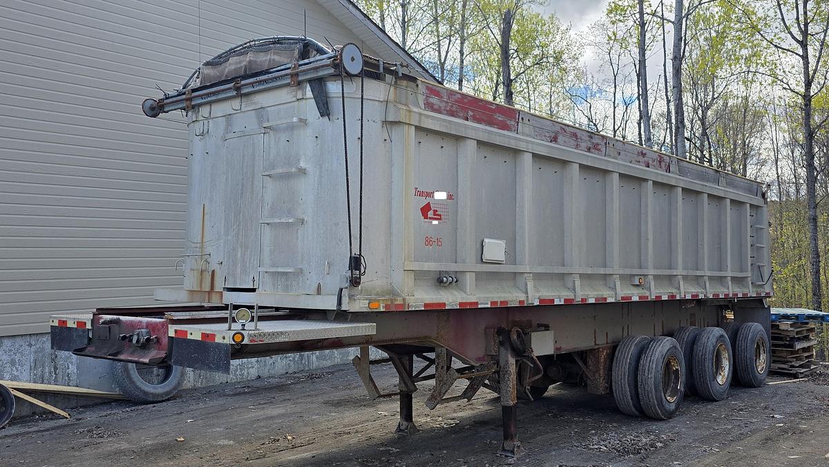Used 1985 King 3 axles Dump