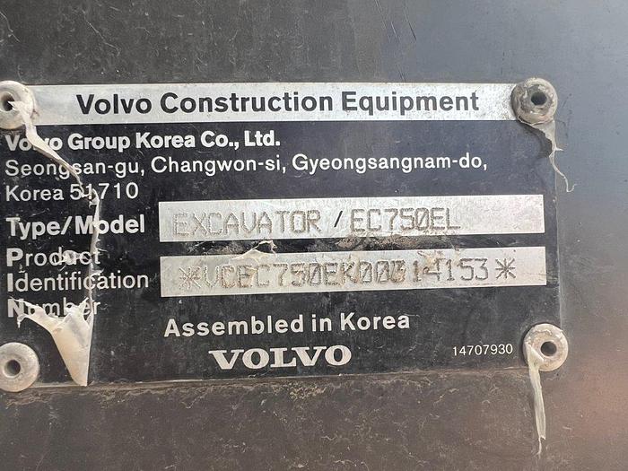 Used 2022 Volvo EC750EL