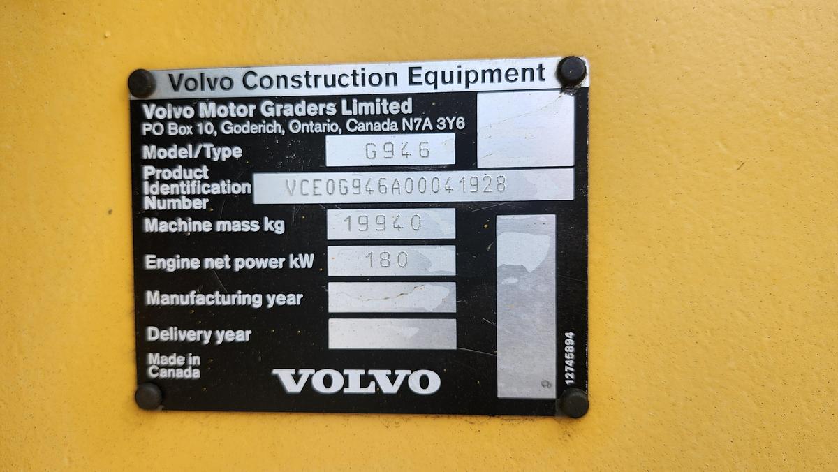 Used 2008 Volvo G946