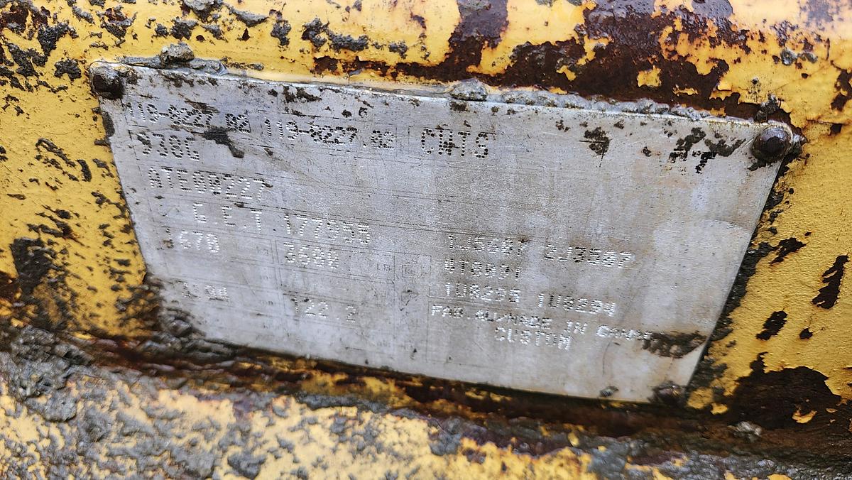 Used 120″ Side dump Bucket for CAT 938G