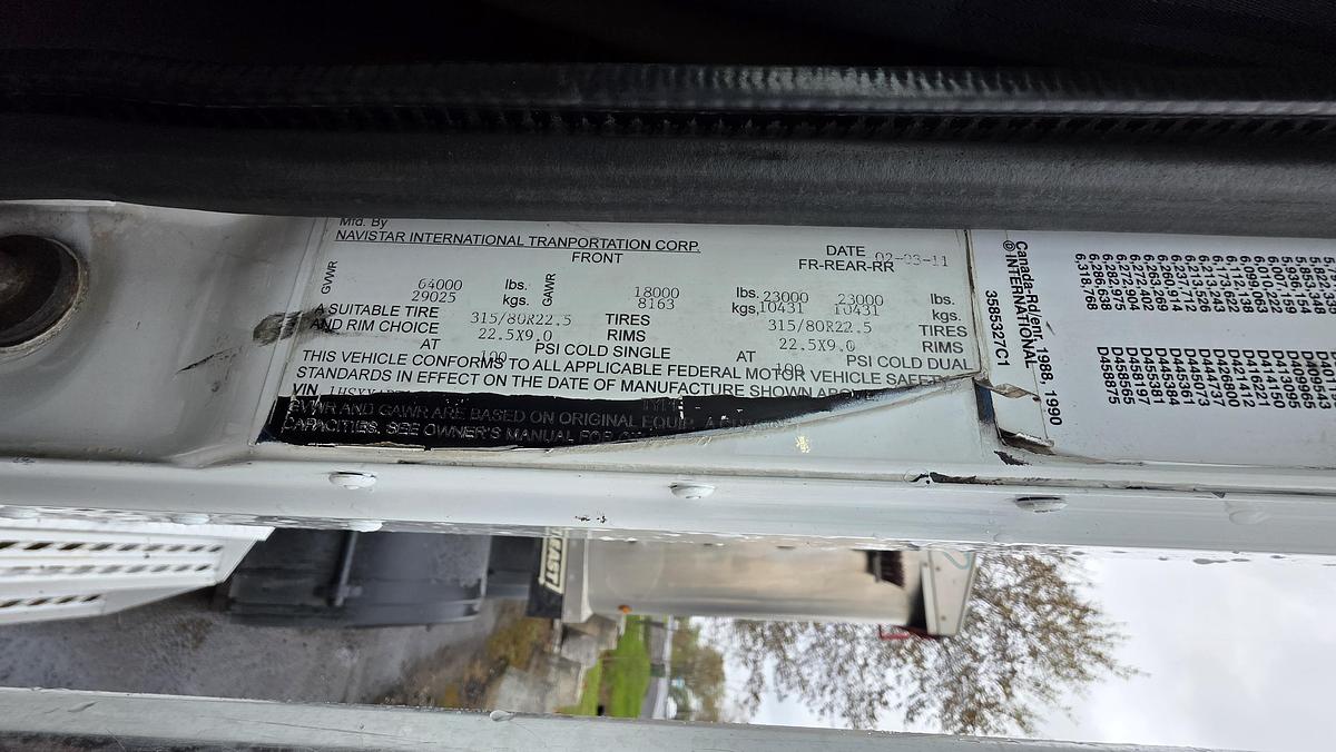 Used 2011 International Paystar 5000