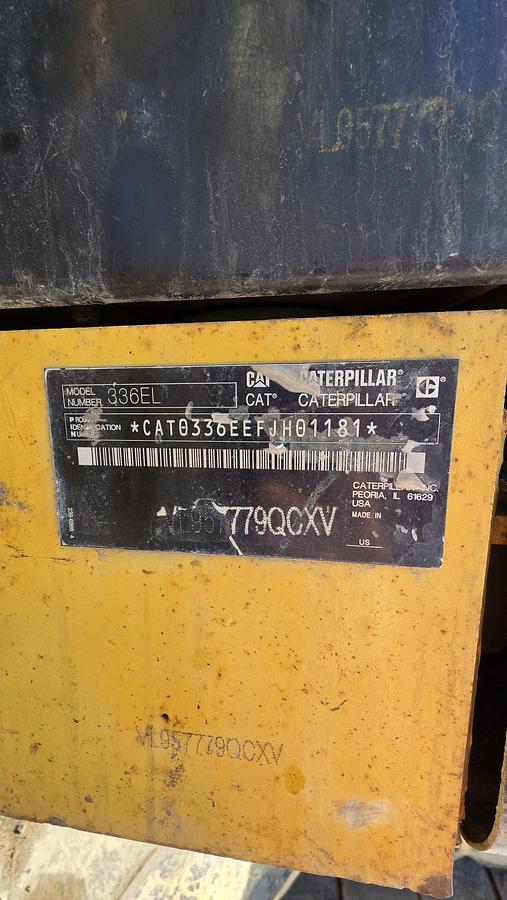 Used 2014 Caterpillar 336E