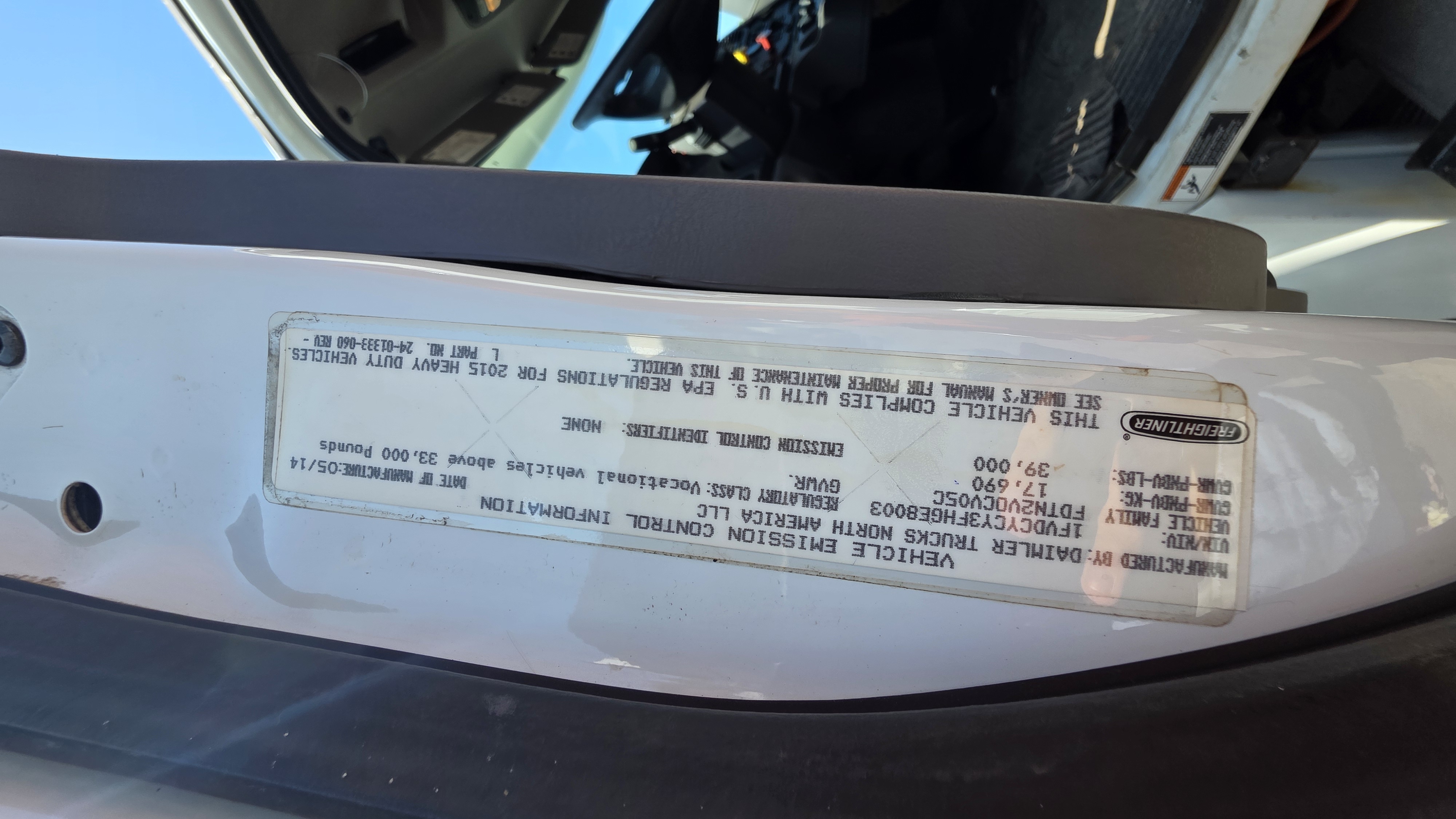 Used 2015 Freightliner 6x6