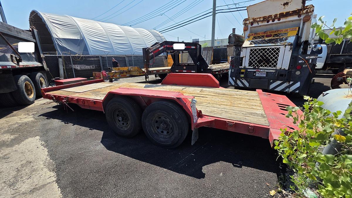 Used 2008 Anderson 2 single axles