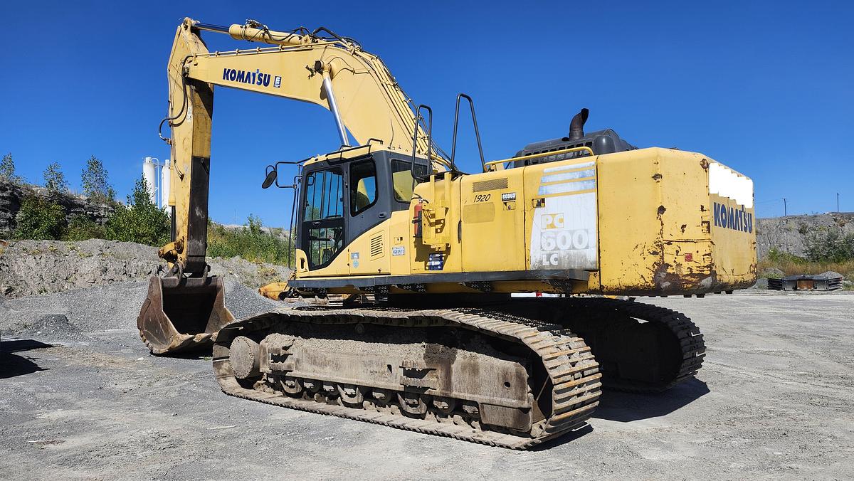 Used 2008 Komatsu PC600LC8