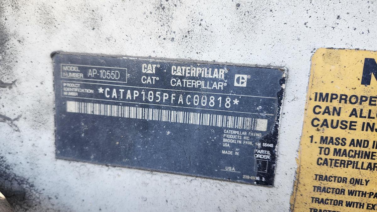 Used 2010 Caterpillar AP-1055D