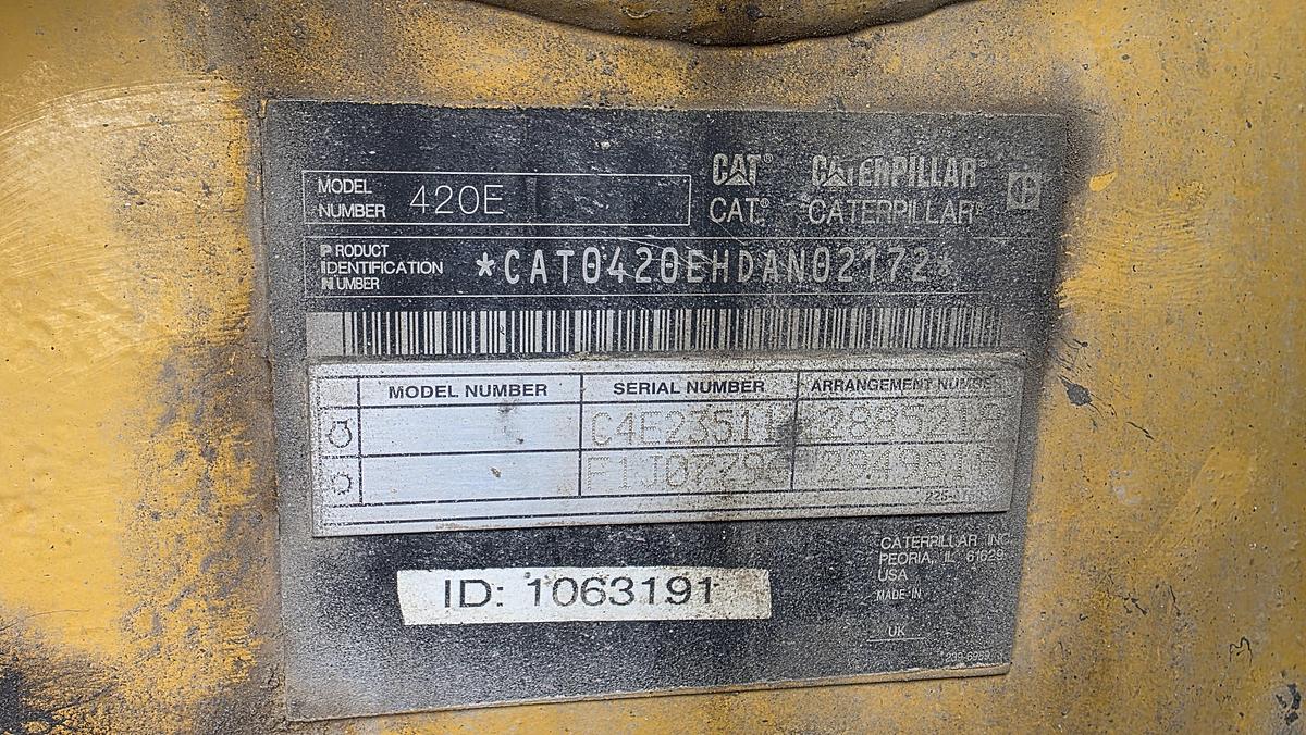 Used 2012 Caterpillar 420E IT