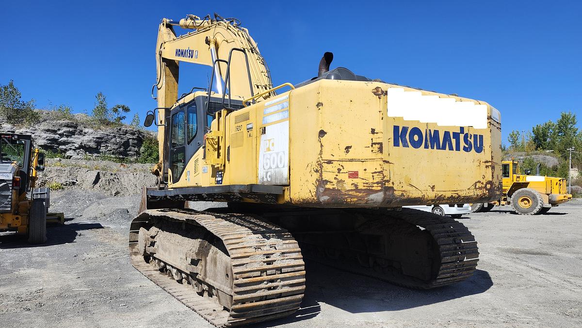Used 2008 Komatsu PC600LC8