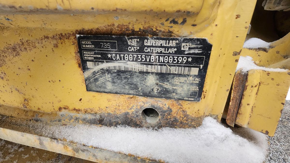 Used 2001 Caterpillar 735