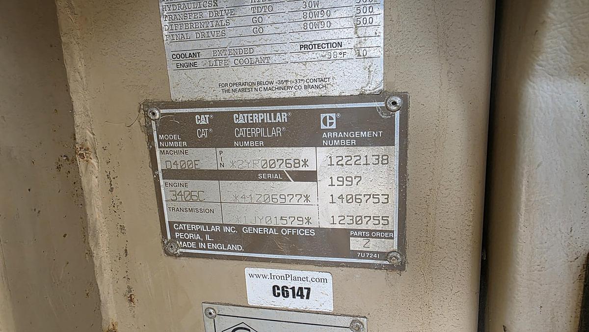 Used 1997 Caterpillar D400E