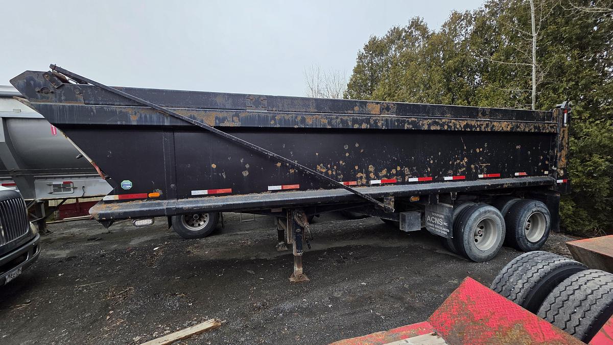 Used 2015 ACNS 2 axles Dump trailer