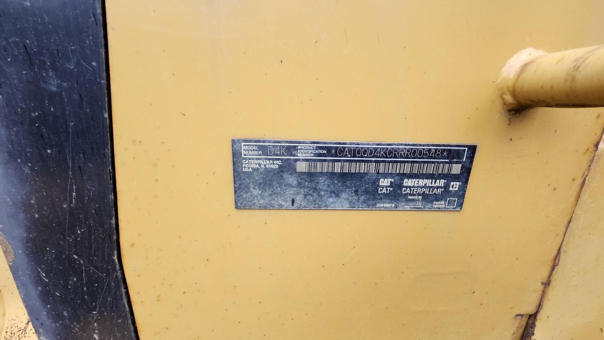 Used 2011 Caterpillar D4K LGP