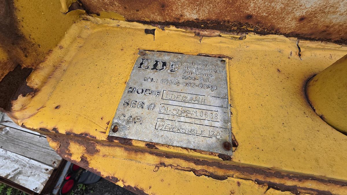 Used EDF 12 Feet Snow Plow