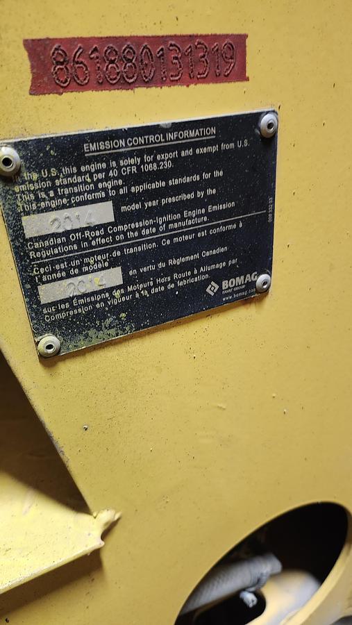 Used 2014 Bomag BW120AD-4