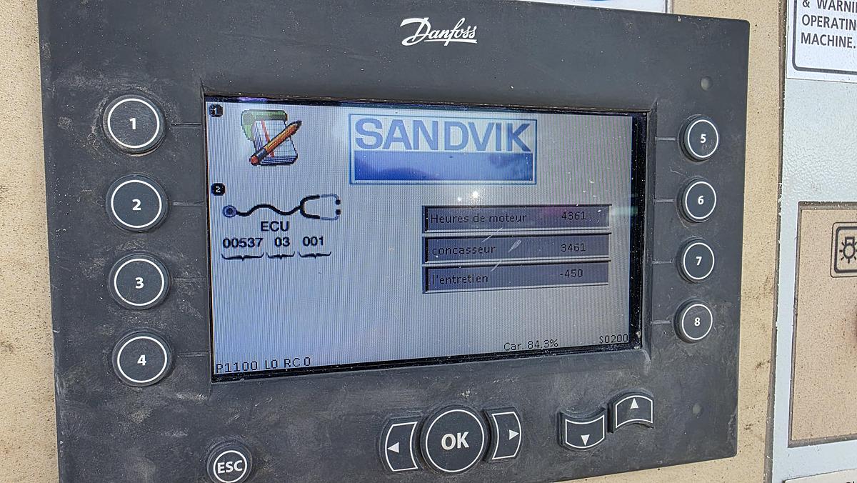 Used 2018 Sandvik QI 341