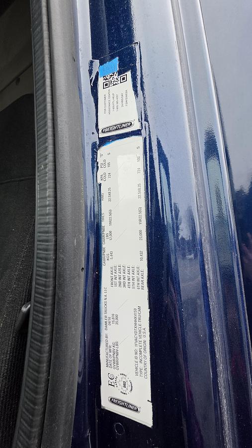 Used 2016 Freightliner Cube 22 feet