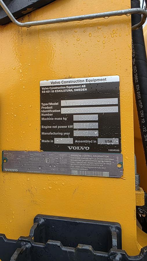 Used 2016 Volvo L70H