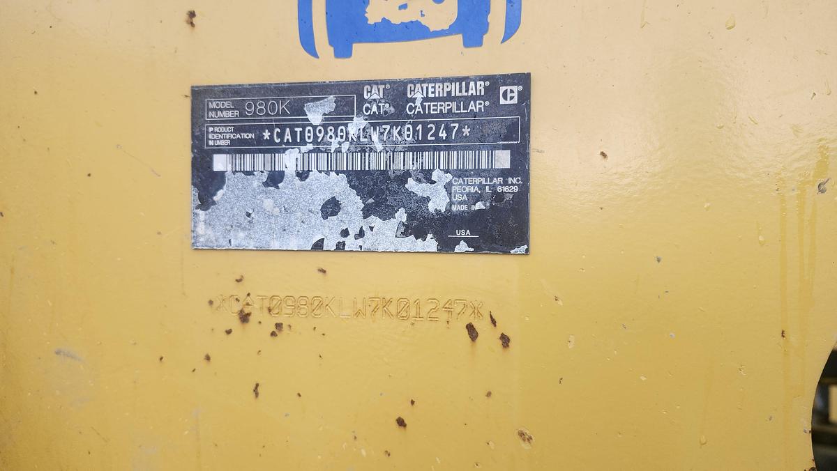 Used 2012 Caterpillar 980K