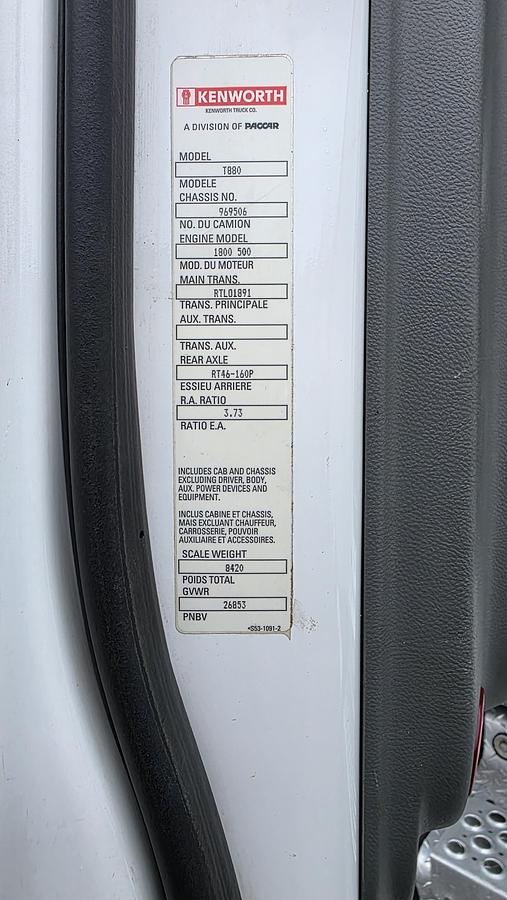 Used 2020 Kenworth T880