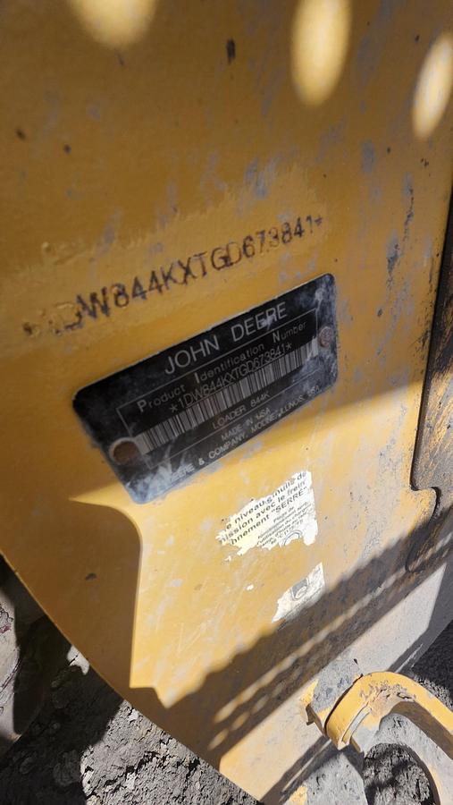 Used 2016 John Deere 844K-II