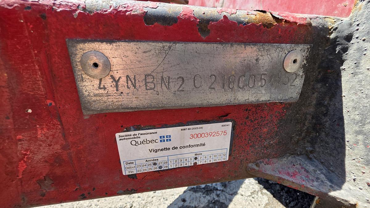 Used 2008 Anderson 2 single axles