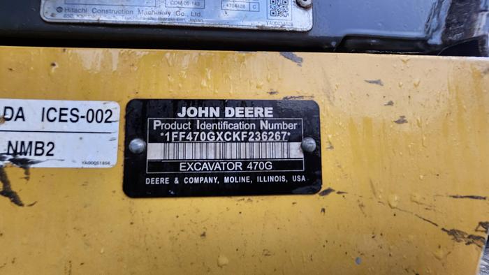 Used 2019 John Deere 470G