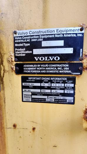 Used 2006 Volvo L70E