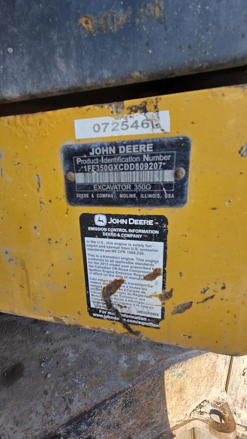 Used 2013 John Deere 350G