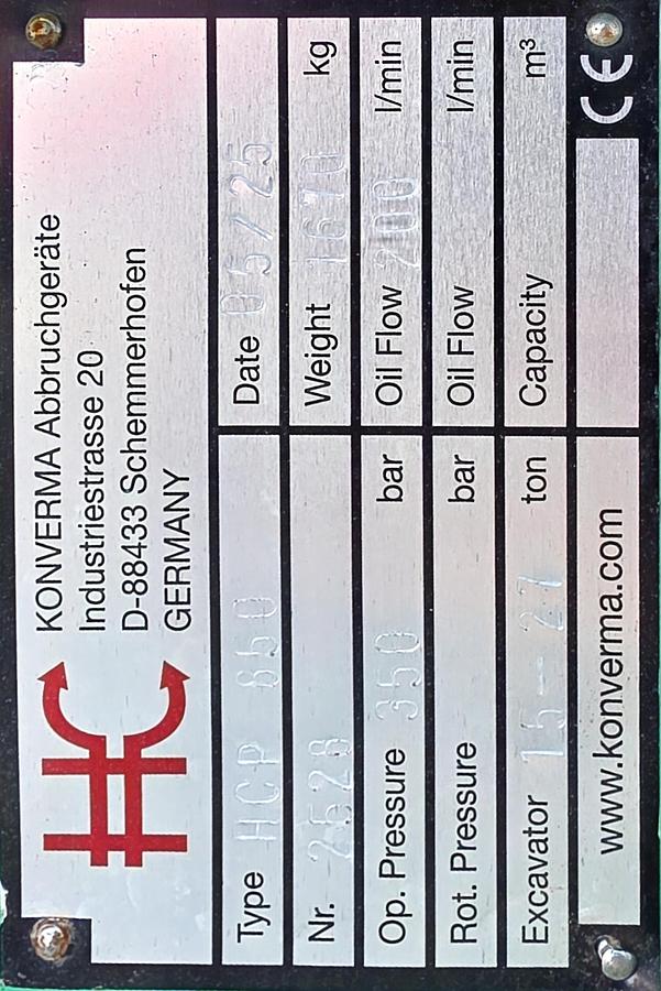 Used 2025 Tramac HCP 850