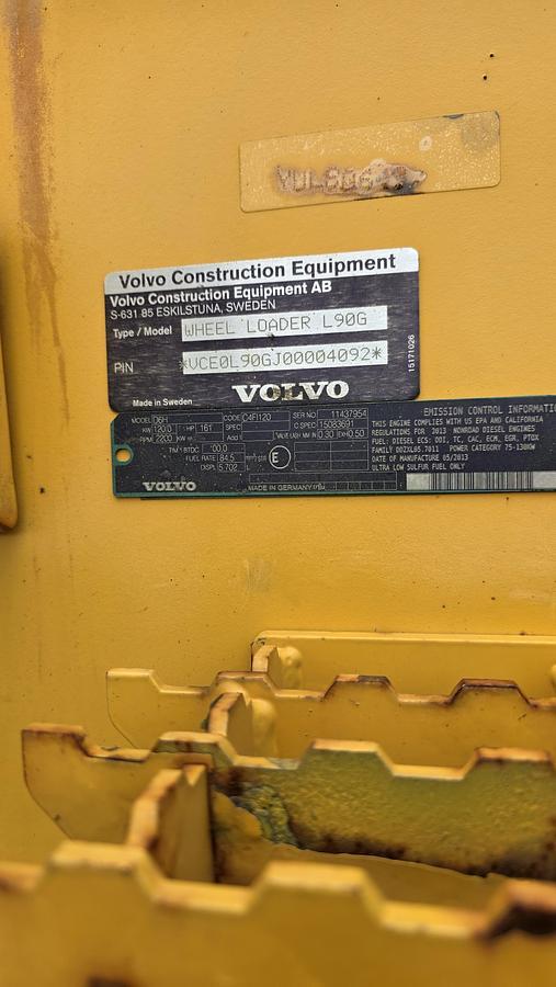 Used 2013 Volvo L90G