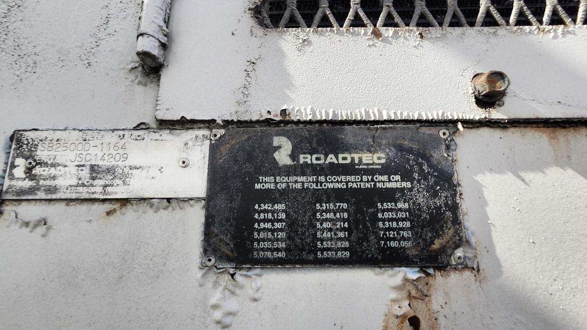 Used 2010 Roadtec SB2500D