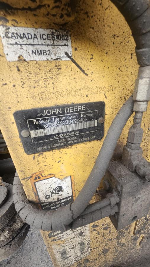 Used 2019 John Deere 844K-III