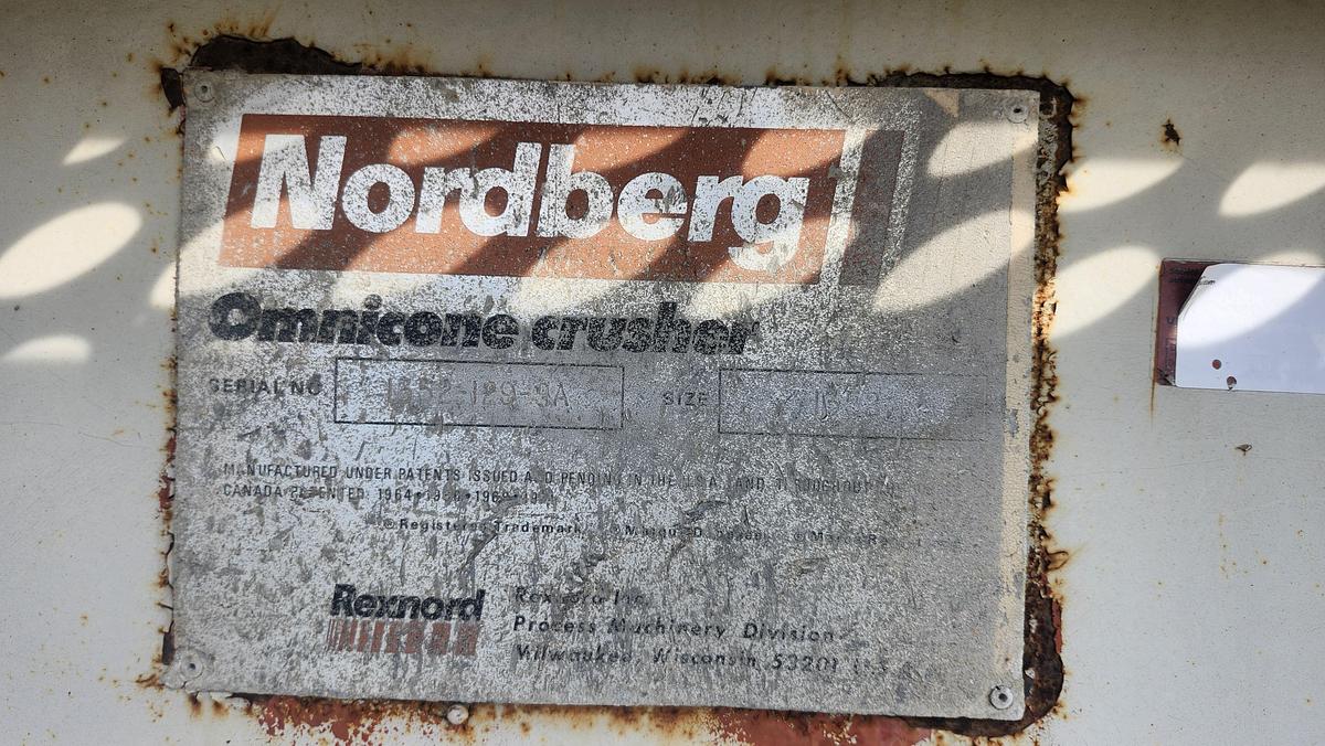 Used 1985 Nordberg Omnicone 1352
