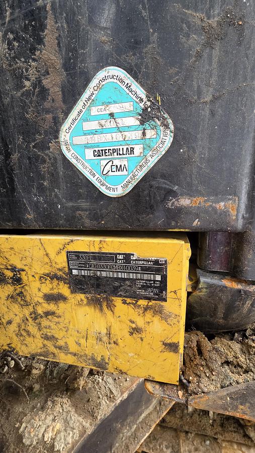 Used 2017 Caterpillar 330F