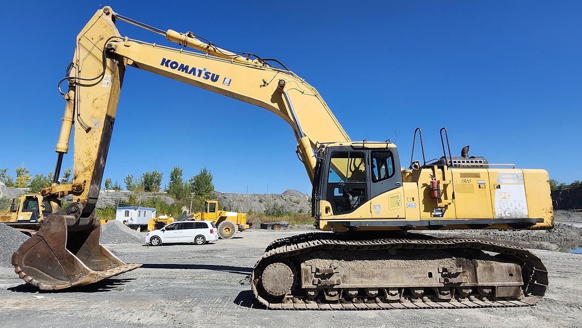 Used 2008 Komatsu PC600LC8