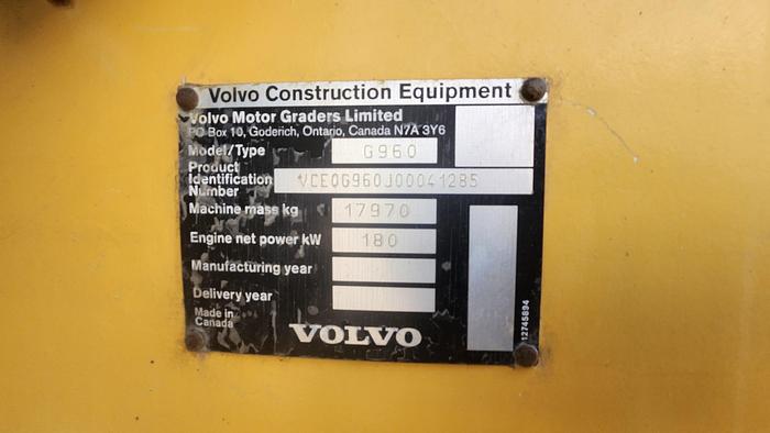 Used 2007 Volvo G960