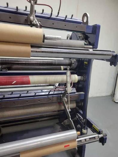 Used 63" DUSENBERY MODEL 835 L3 DUPLEX CANTILEVERED SLITTER REWINDER- (SALE PENDING)