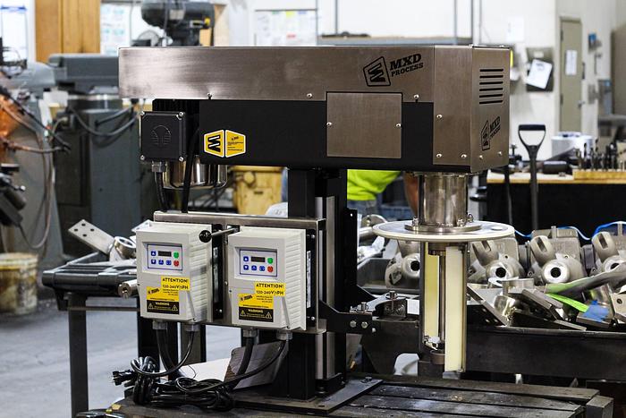 NEW 10 GALLON DUAL SHAFT MIXER - S/S - VACUUM JACKETED