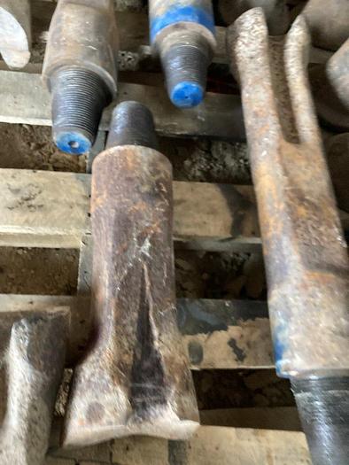 Used 5-5/8” diameter x approx.. 12-1/2” length Cable Tool Drilling Chisel Bit