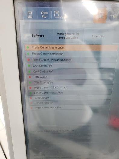 Used 2010 Heidelberg XL75-6-LYYL(X3) IST UV