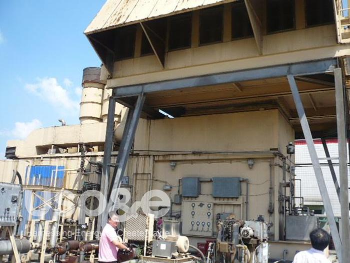 Used 66.9 MW 1992 Used GE LM5000-STIG Natural Gas Turbine Combine Cycle Plant